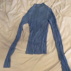 Urban Outfitters sheer turtle neck top